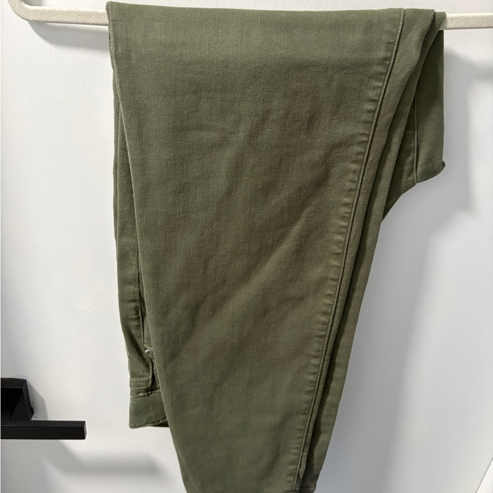 Amazon Essentials Women's Skinny Jeans in Forest Green - Picture 2 of 4